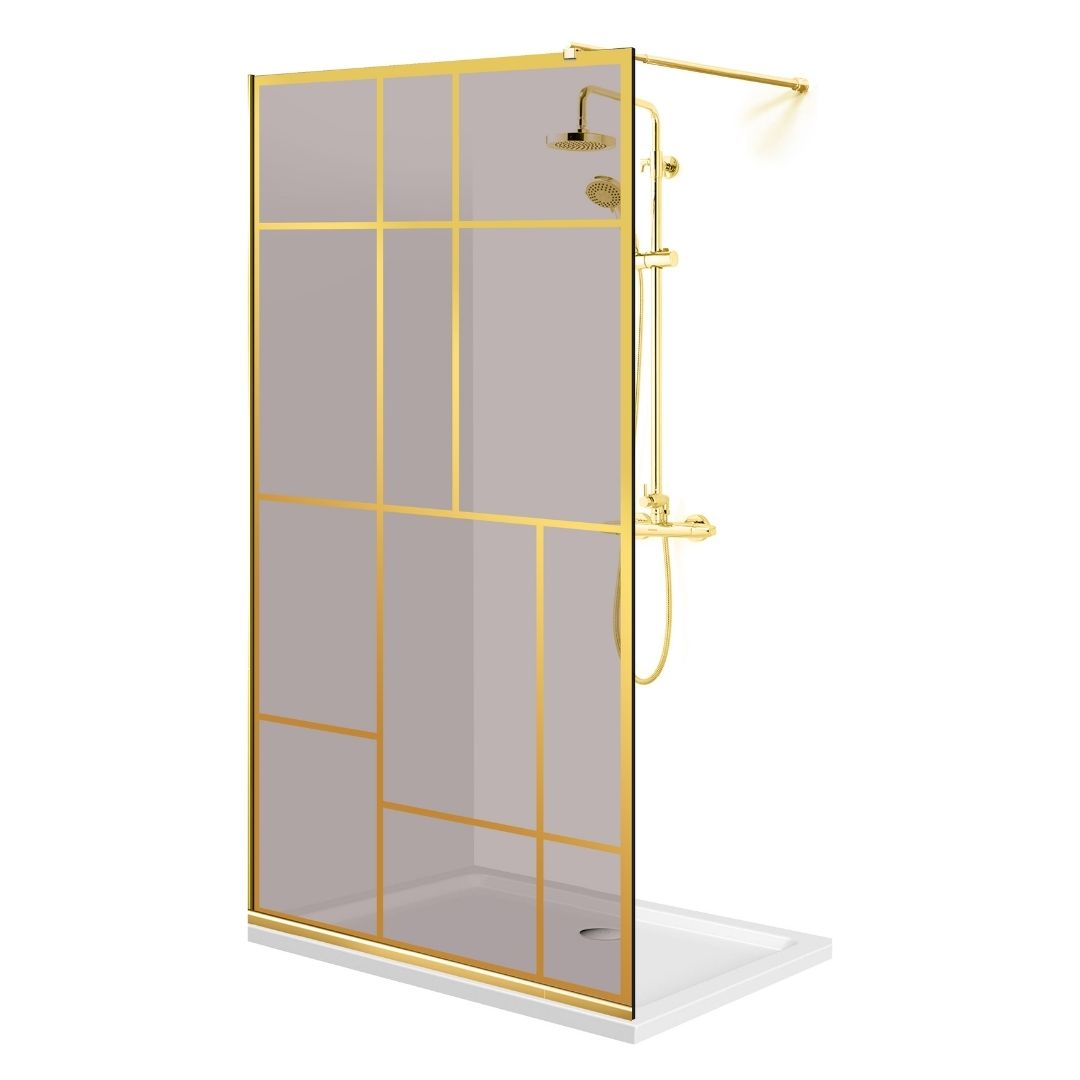 Zuhanyfal Walk-in, Zuhanyfal Arany, #Matt #Matt