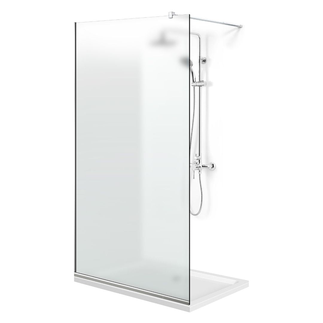 Zuhanyfal Walk-in, Zuhanyfal Rozsdamentes acél, #Matt #Matt