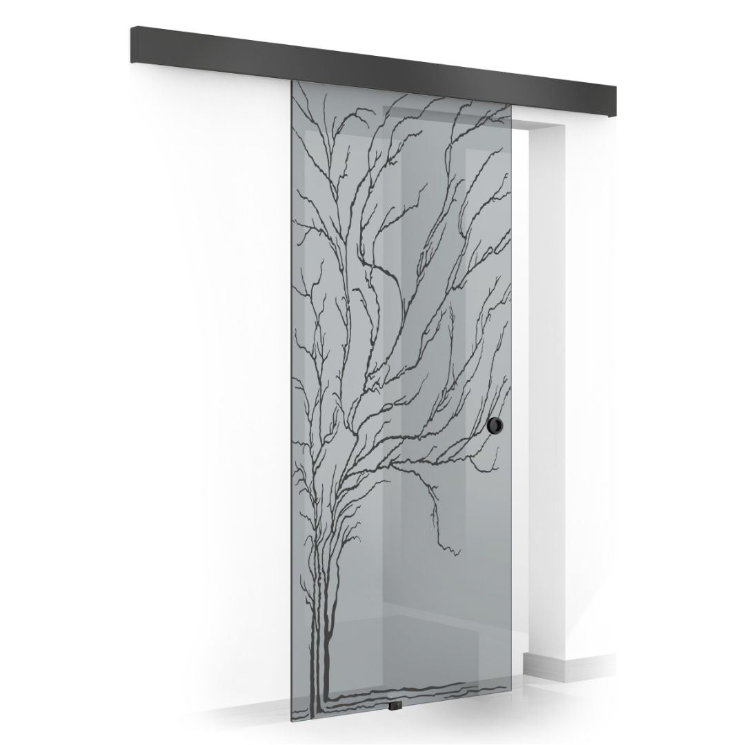 Toló üvegajtó, belső Üvegajtó #Szürke
