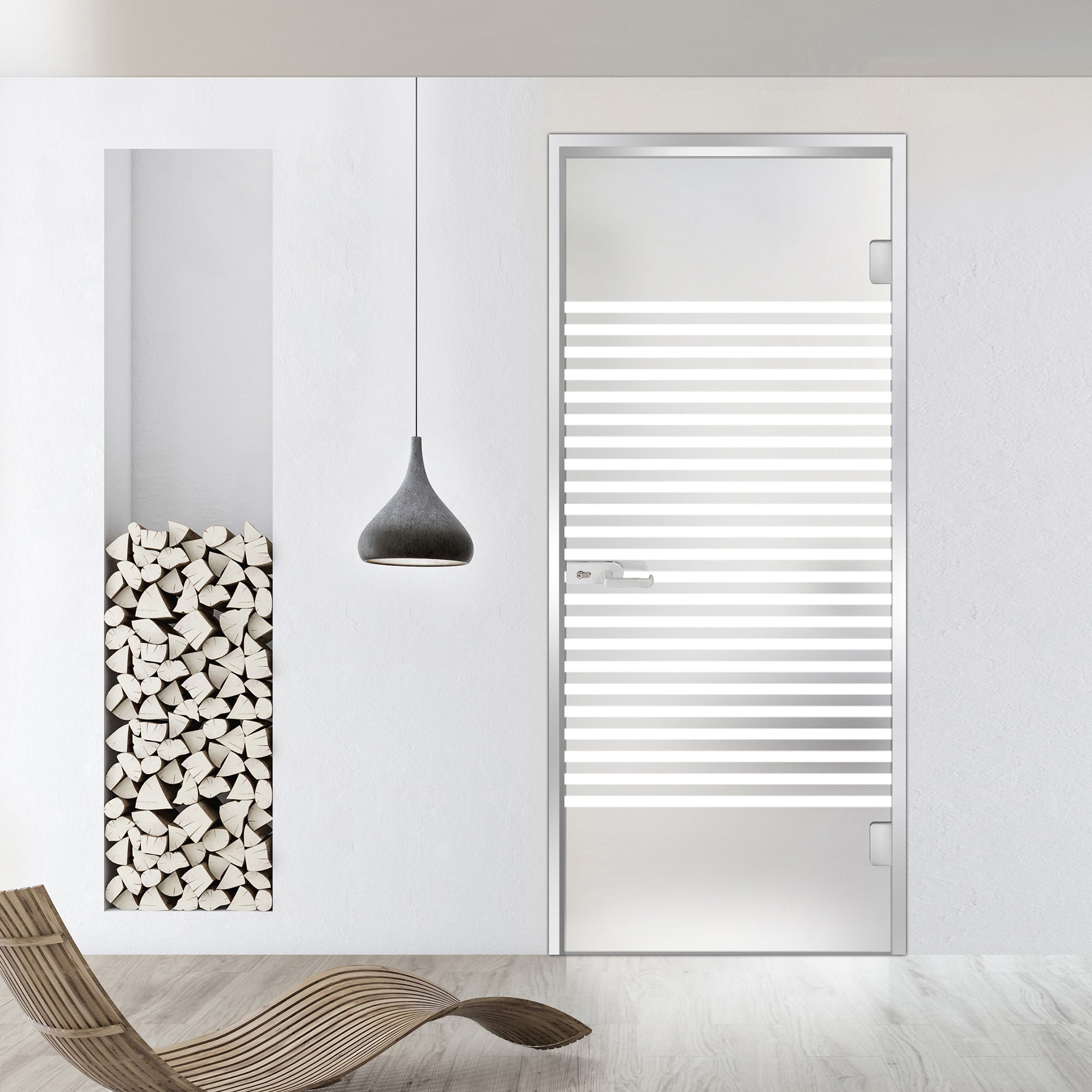 Tokos üvegajtó #Matt