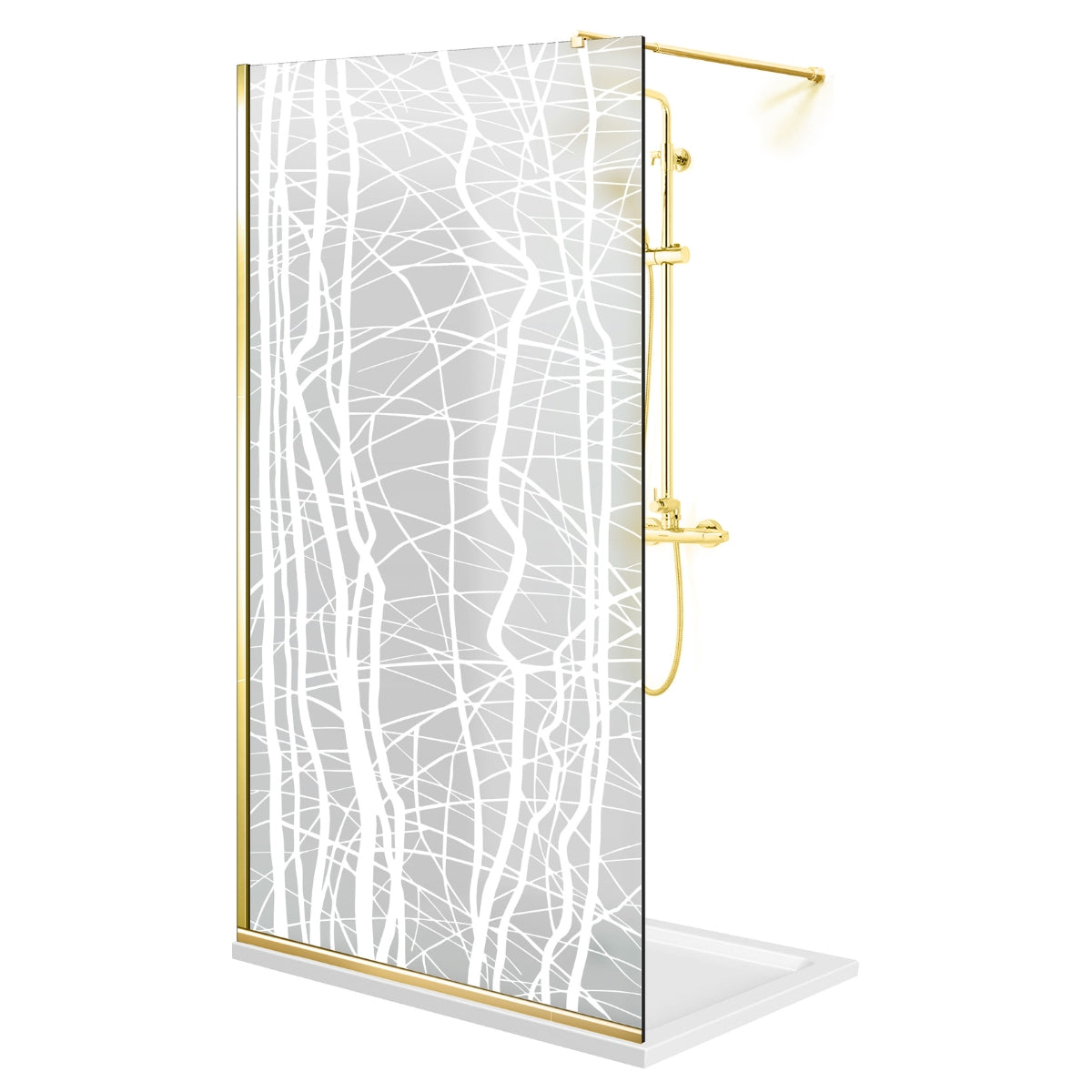 Zuhanyfal Walk-in, Zuhanyfal Arany, #Matt #Matt