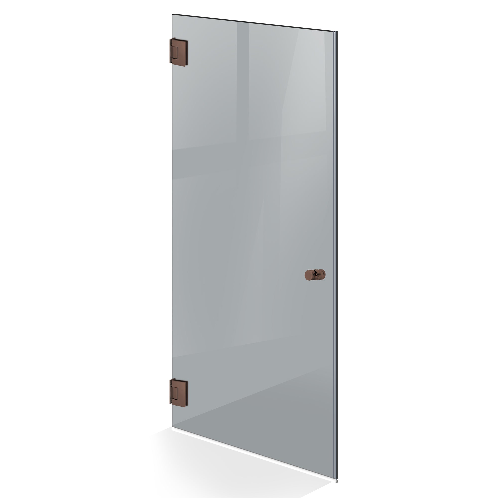 Nyíló üvegajtó réz, #Szürke