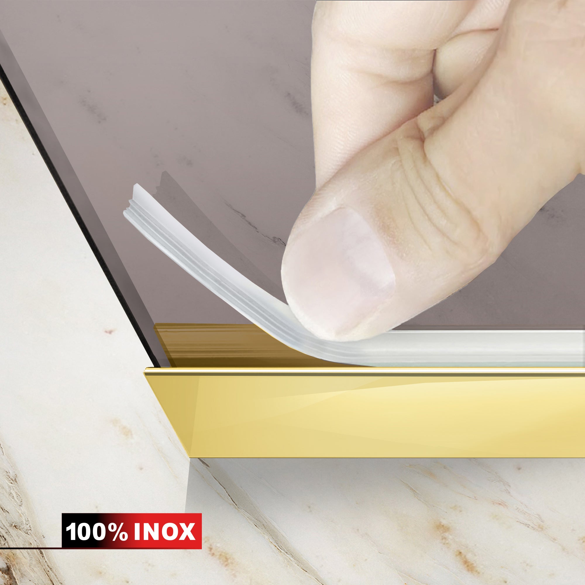 Kádparaván, Kádparaván Rozsdamentes acél