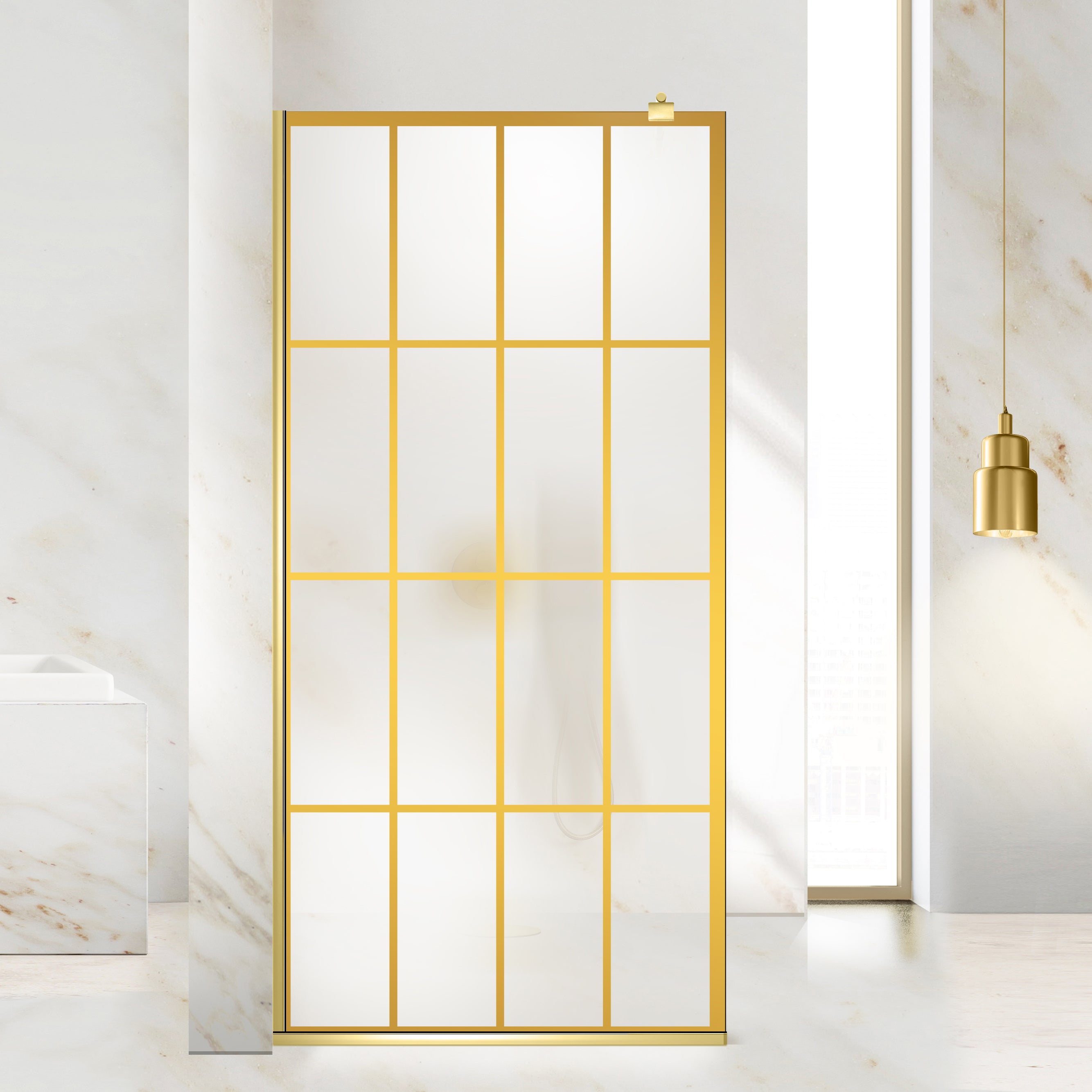 Zuhanyfal Walk-in, Zuhanyfal Arany, #Matt #Matt