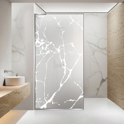 Zuhanyfal Walk-in, Zuhanyfal Rozsdamentes acél, #Matt #Matt