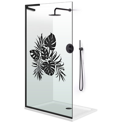 Zuhanyfal Walk-in, Zuhanyfal Rozsdamentes acél, #Átlátszó #Víztiszta