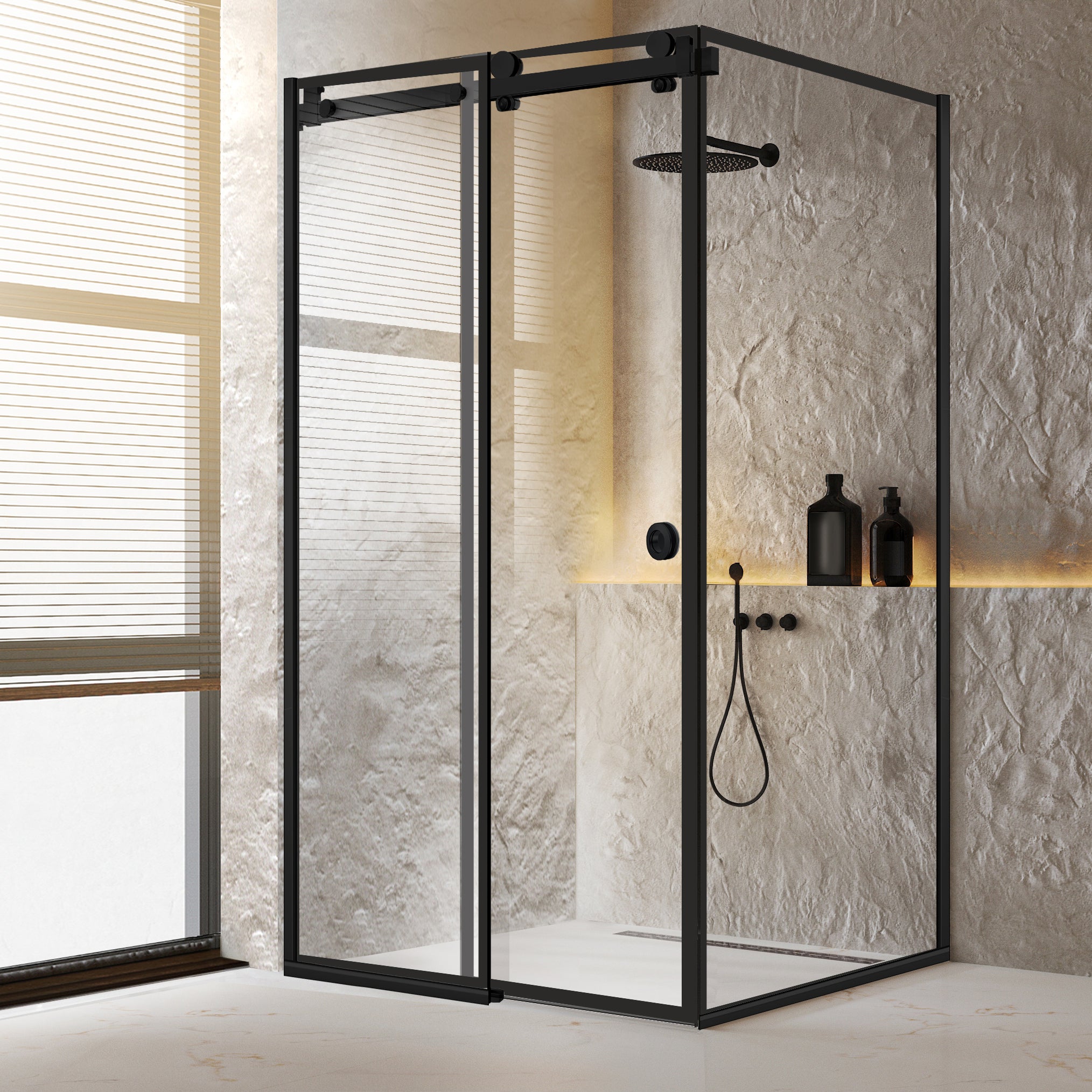 Zuhanykabin #Átlátszó