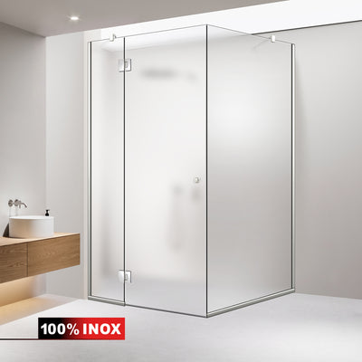 3 elemes, nyíló ajtós zuhanykabin