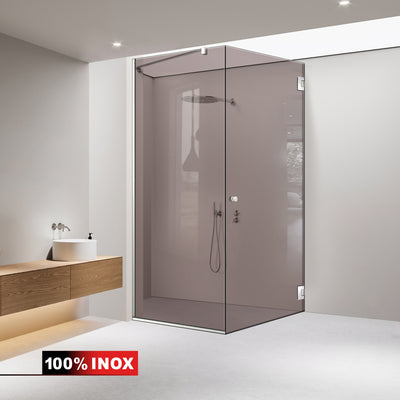 Cabina dus cu usa batanta #Bronz