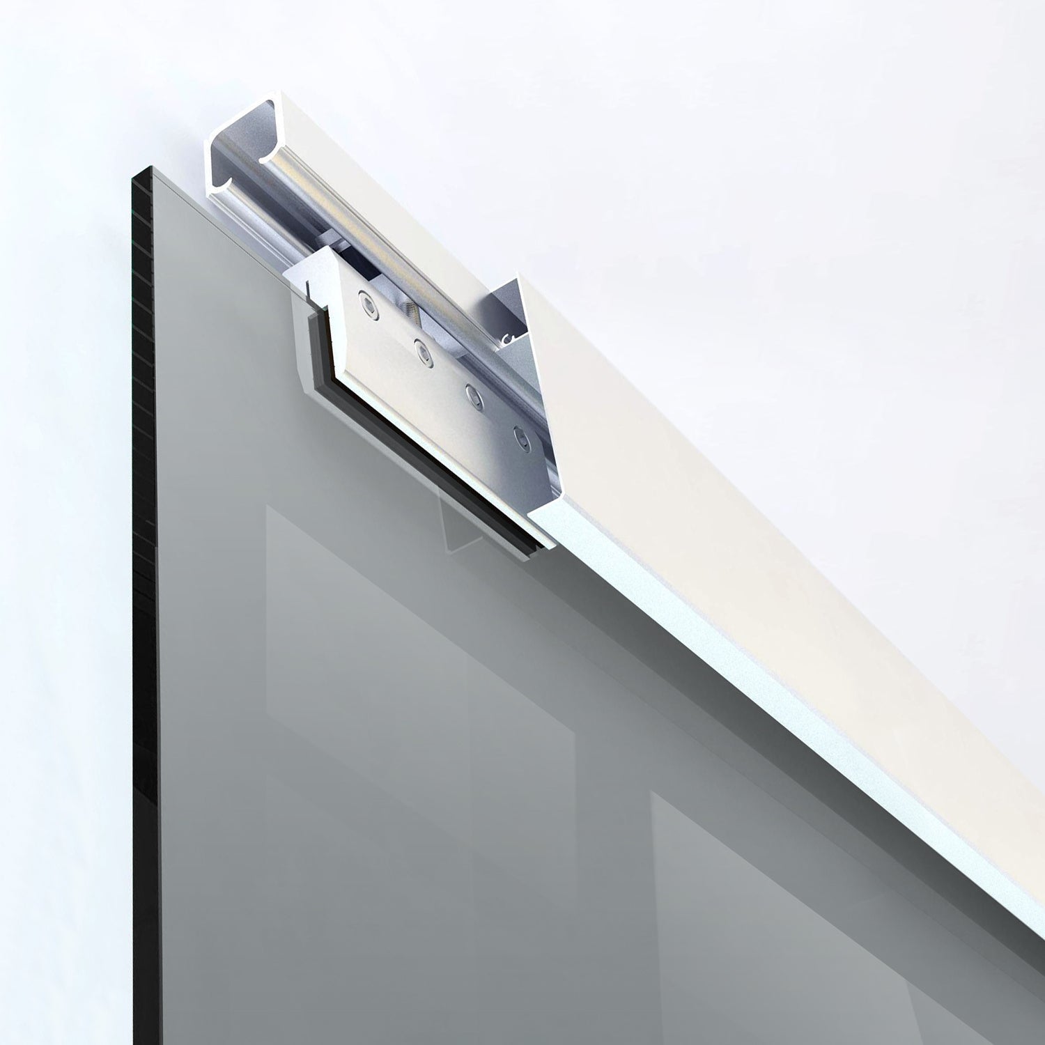 Toló üvegajtó, belső Üvegajtó #Szürke