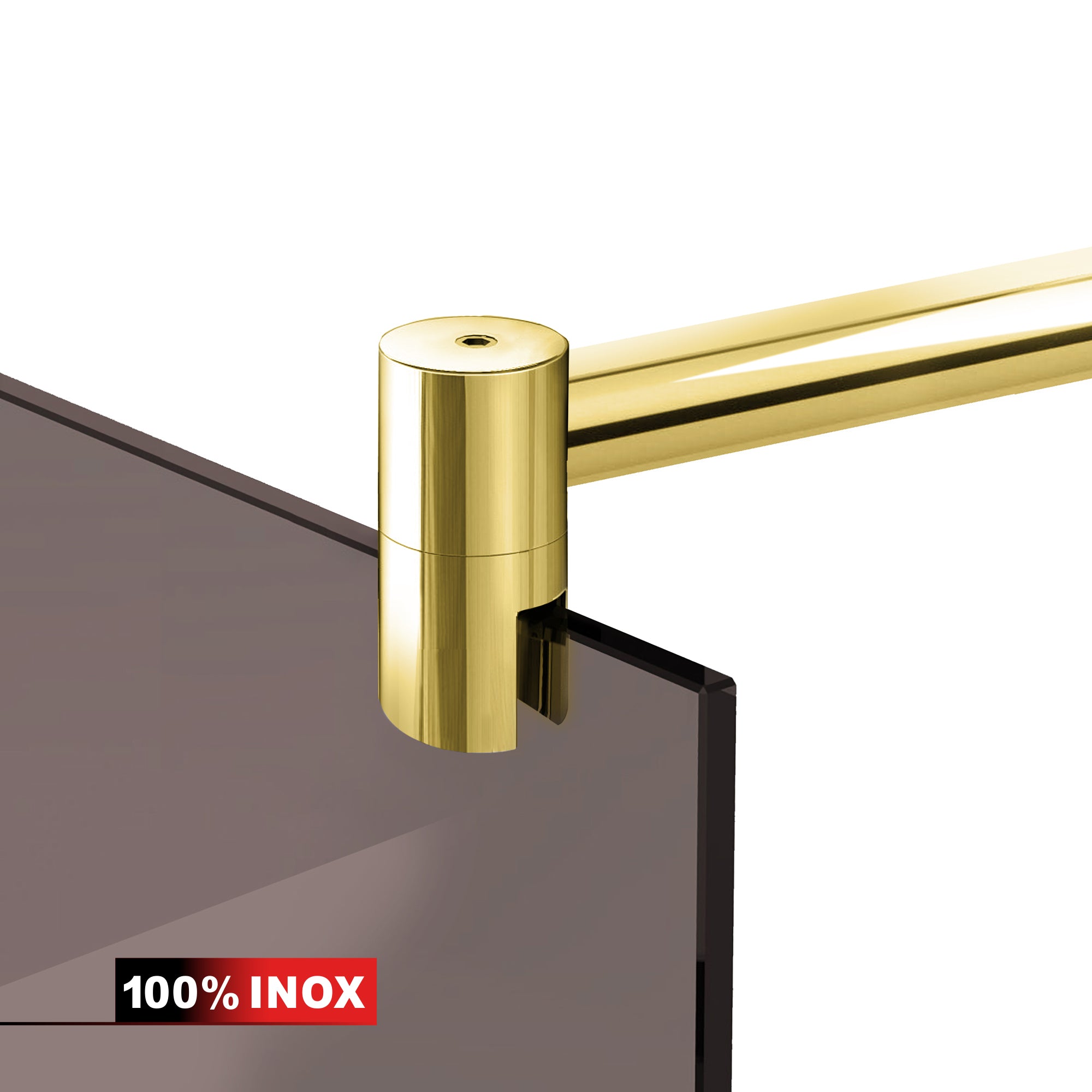 Bronz zuhanykabin