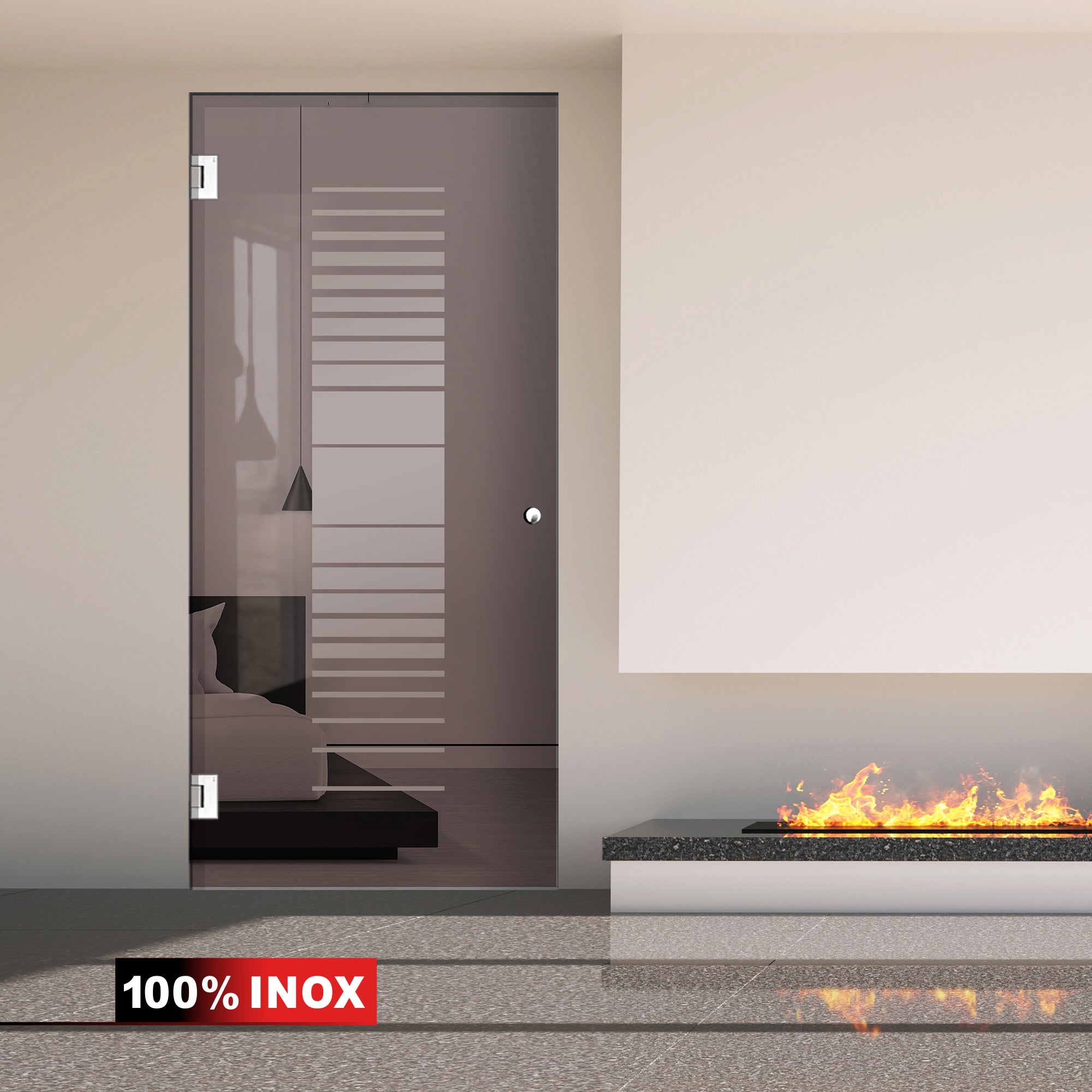 Usa sticla batanta inox, #Bronz