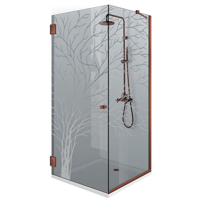 Cabina dus cu usa batanta #Gri