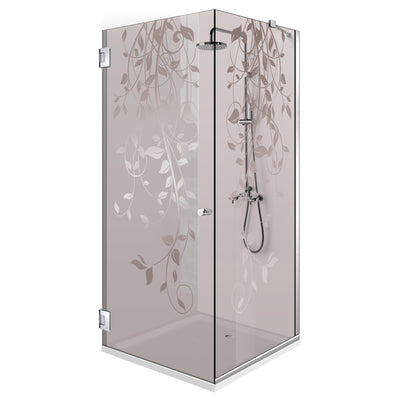 Cabina dus cu usa batanta #Bronz