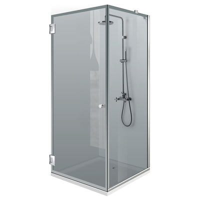 Cabina dus cu usa batanta #Gri