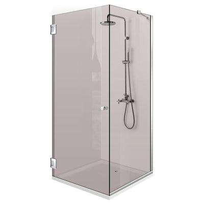 Cabina dus cu usa batanta #Bronz