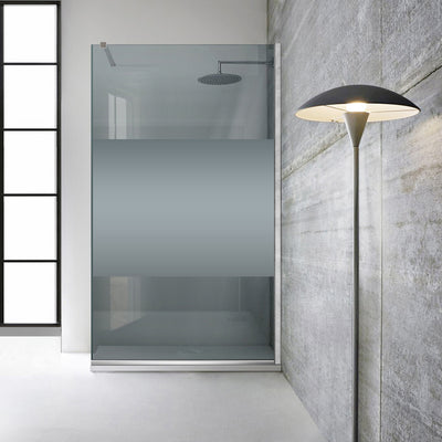 Zuhanyfal Walk-in, Zuhanyfal Rozsdamentes acél, #Szürke #Szürke
